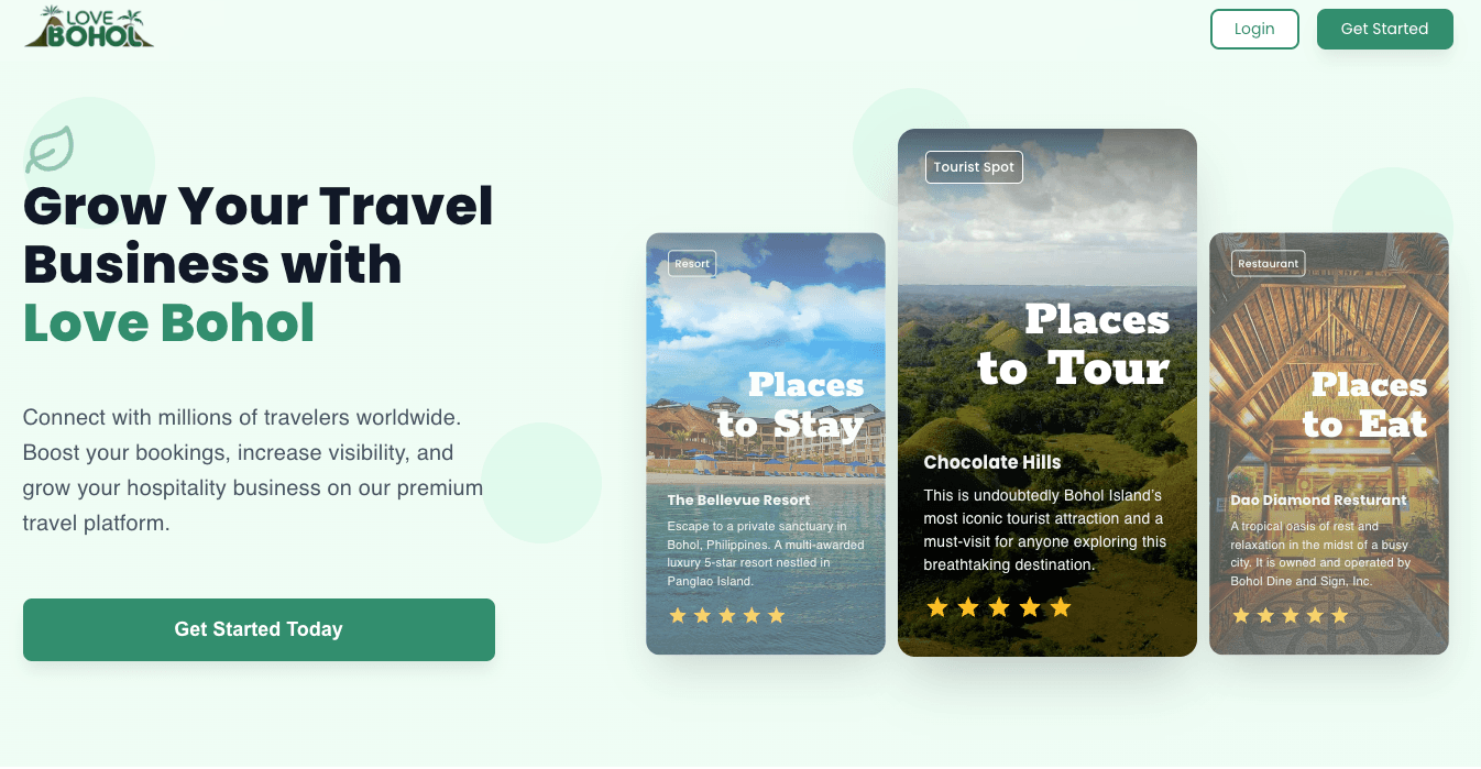 Love Bohol Portal