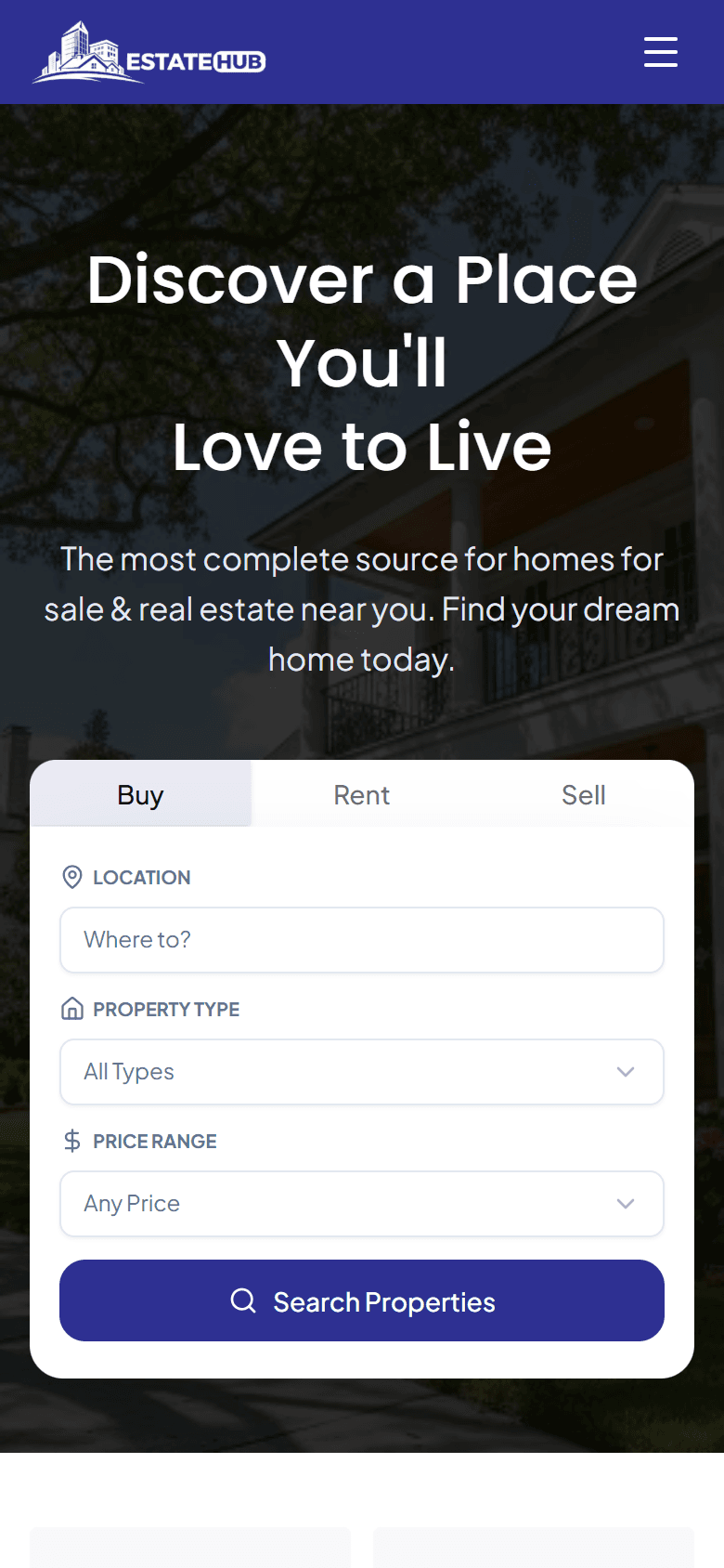 Real Estate mobile screenshot